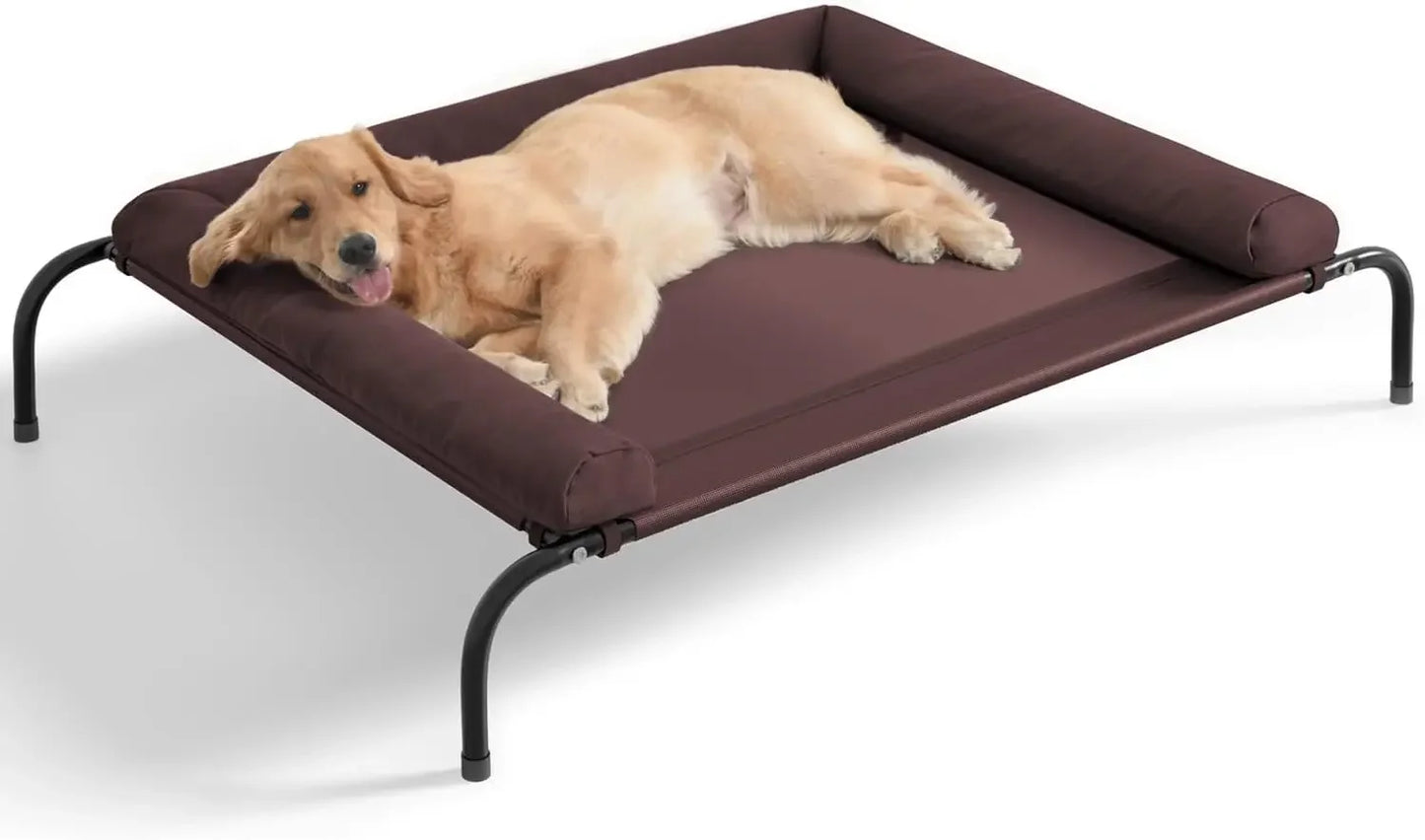 Cooling Elevated Dog Bed for Large Dogs