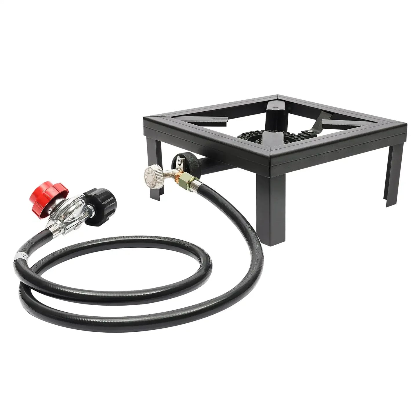 Portable Outdoor Propane Camping Stove with Adjustable 20PSI Regulator 8000W