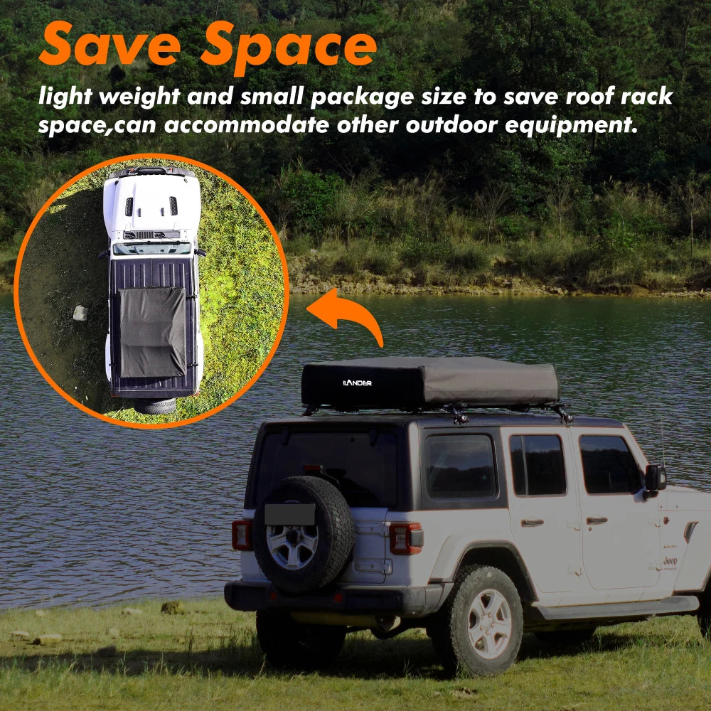 Waterproof Fold Out Roof Tent for Vehicles