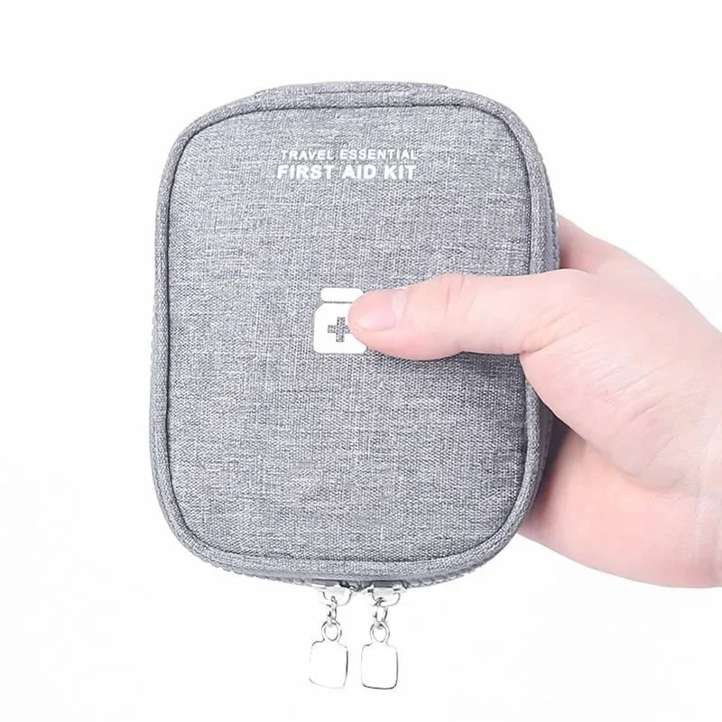 Mini Medicine Storage Bag Portable First Aid Medical Kit Travel Camping Emergency Survival Pill Case