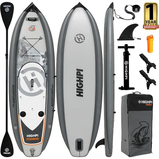 11ft Inflatable Stand Up Paddle Board with Accessories and Non Slip Deck