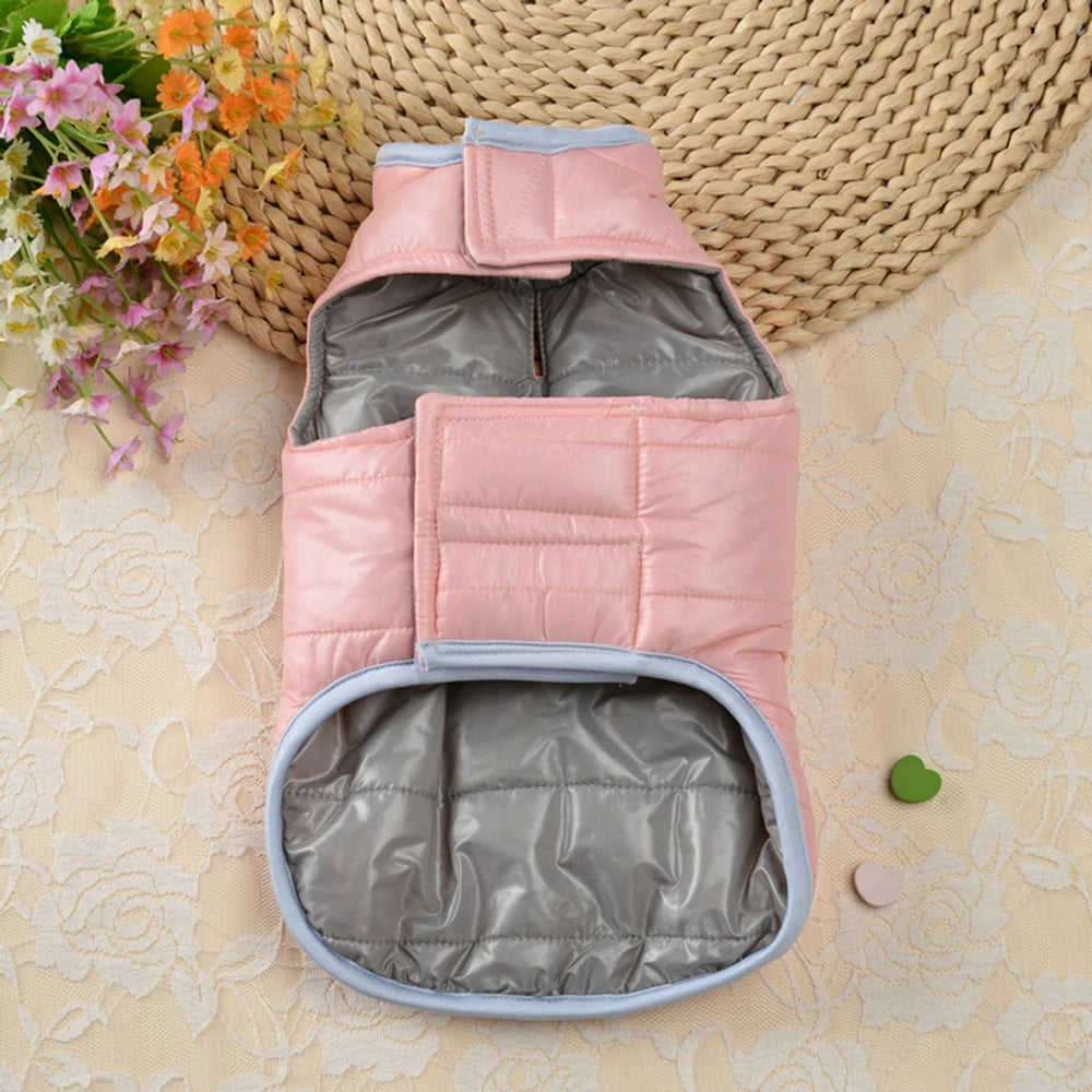 Double-Sided Waterproof Winter Dog Jacket