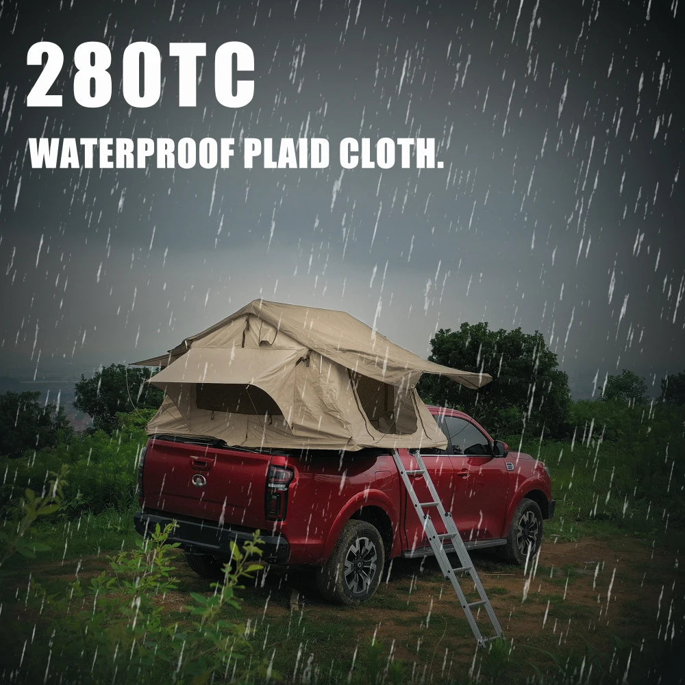 Waterproof Car Roof Tent with Large Capacity