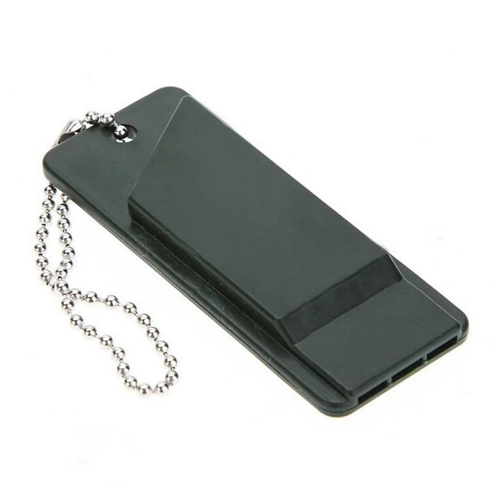 High Decibel Survival Whistle Keychain for Emergency Rescue and Outdoor Safety