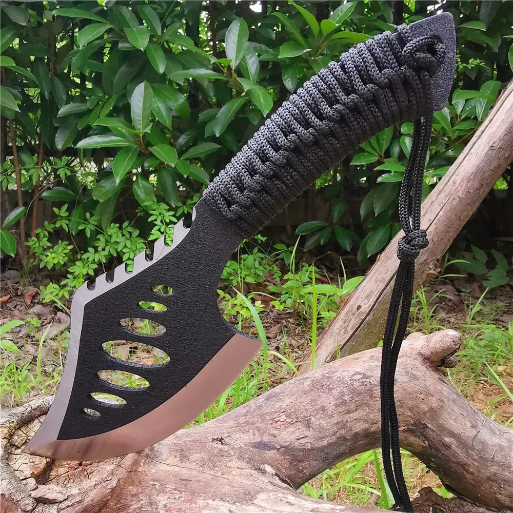 Compact Stainless Steel Tomahawk for Camping and Survival