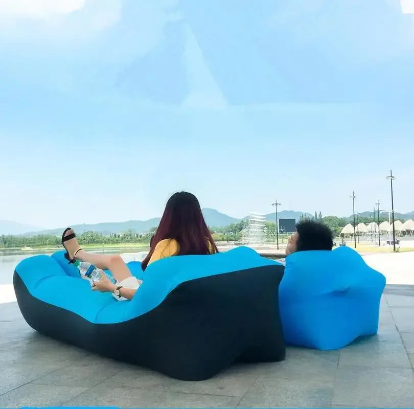 Waterproof Inflatable Lounge Chair Sofa for Camping & Beach