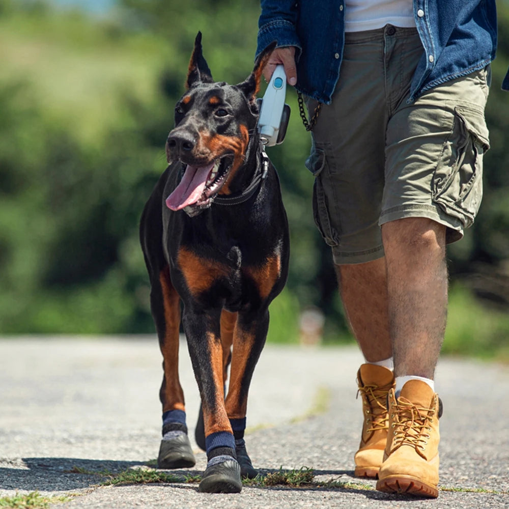 Outdoor Waterproof Dog Boots Anti-Slip Paw Protectors