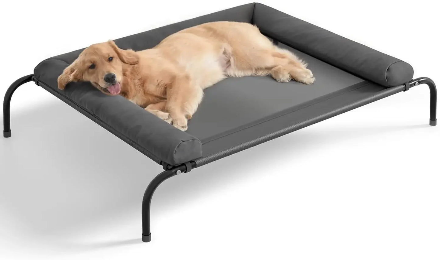 Cooling Elevated Dog Bed for Large Dogs