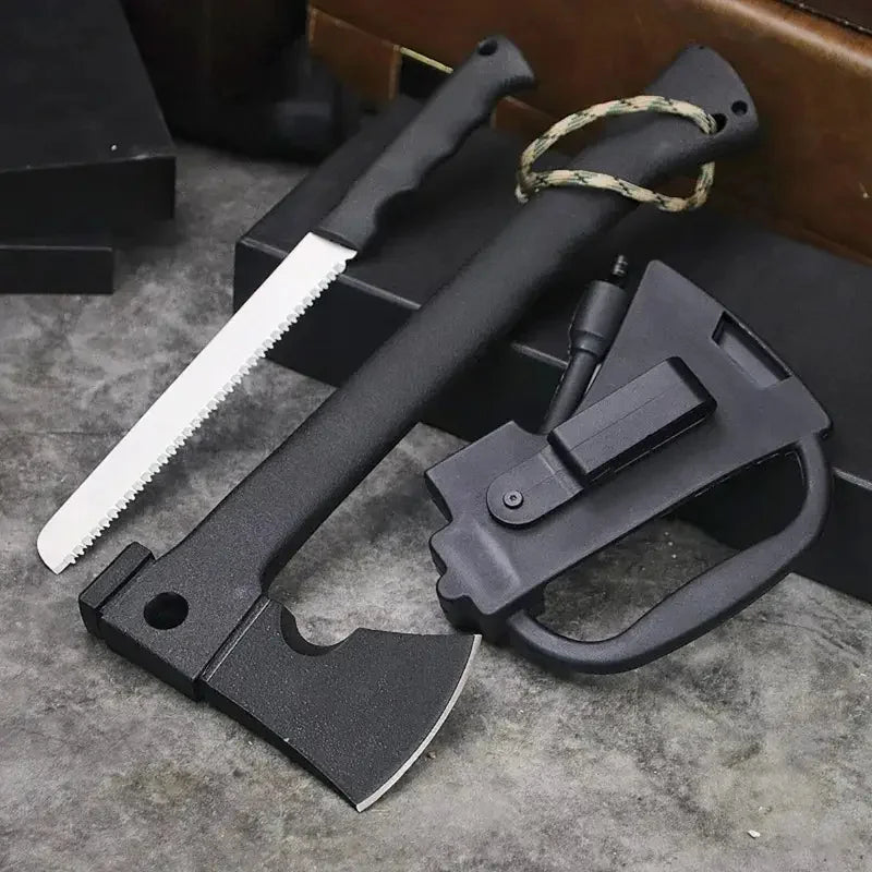 Lightweight Camping Hatchet with Saw and Fire Starter