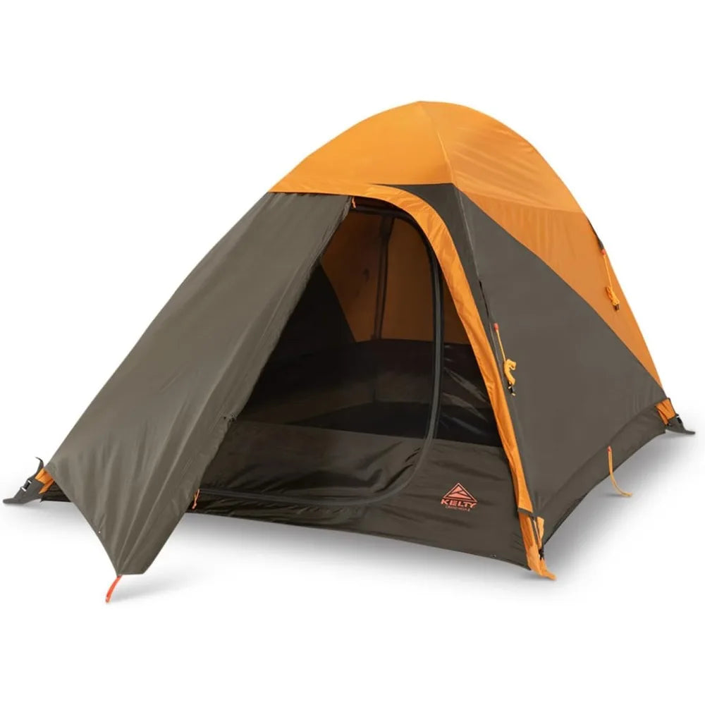 Large Terrace 2 or 4 Person Backpacking Tent with Vestibule 3 Season Aluminum Frame
