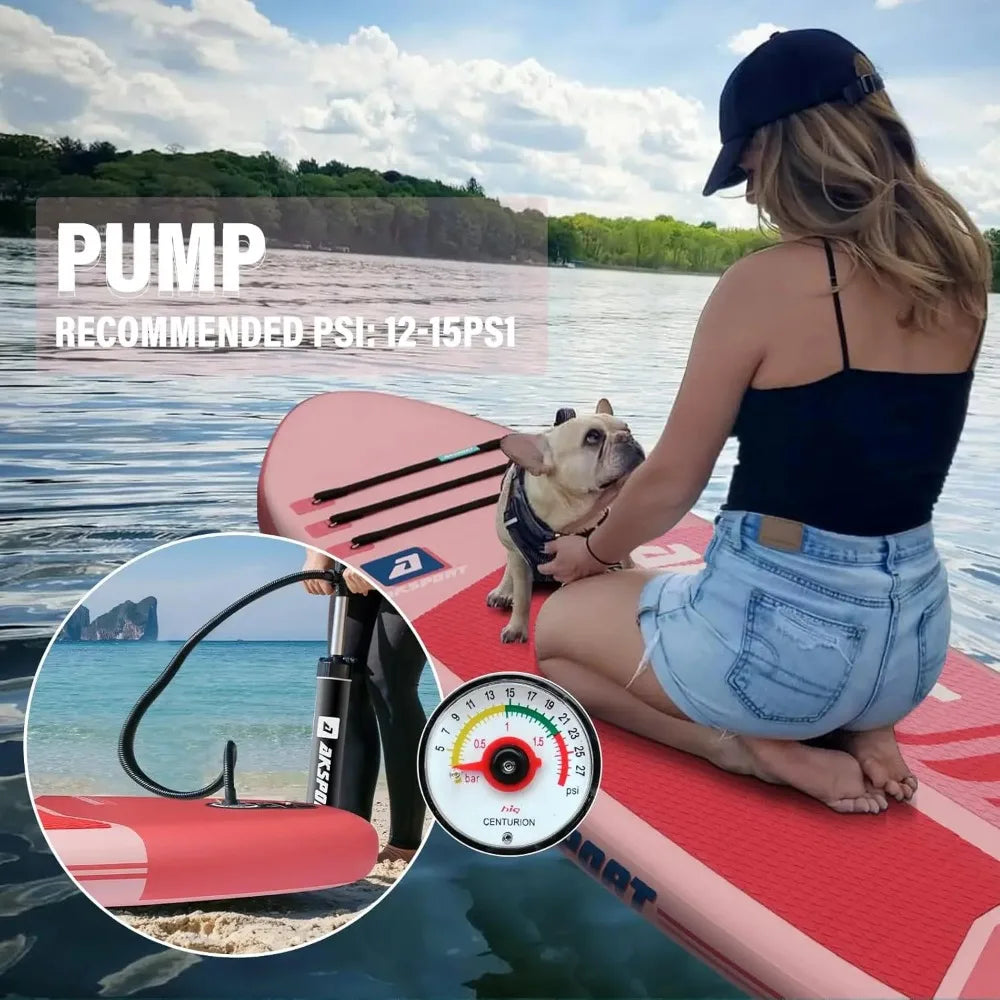 Inflatable Stand Up Paddle Board with Accessories for Youth and Adults