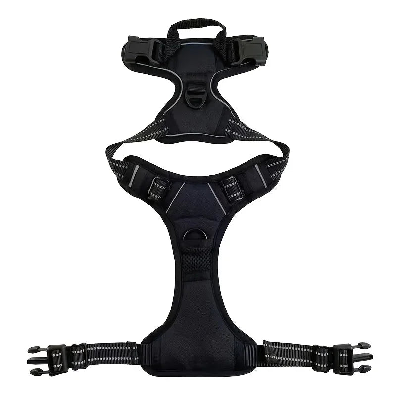 Adjustable No Pull Dog Harness with Muzzle