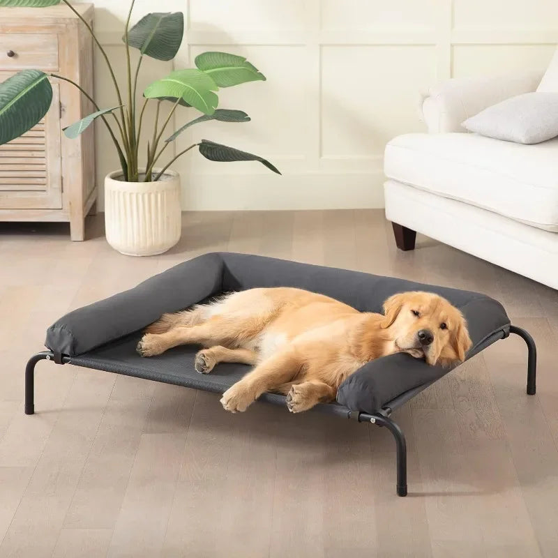 Cooling Elevated Dog Bed for Large Dogs