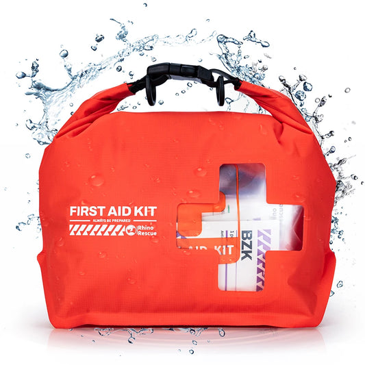 Rhino Rescue Waterproof First Aid Kit for Outdoor and Emergency Survival