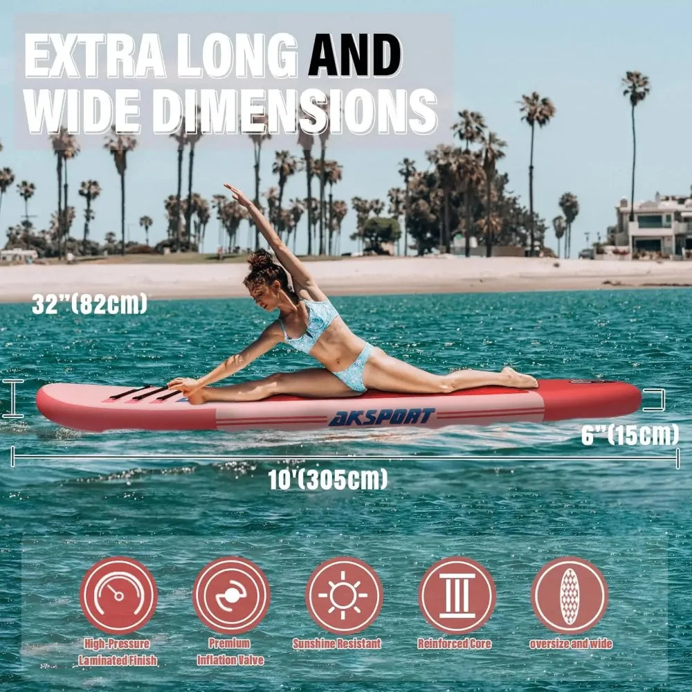 Inflatable Stand Up Paddle Board with Accessories for Youth and Adults