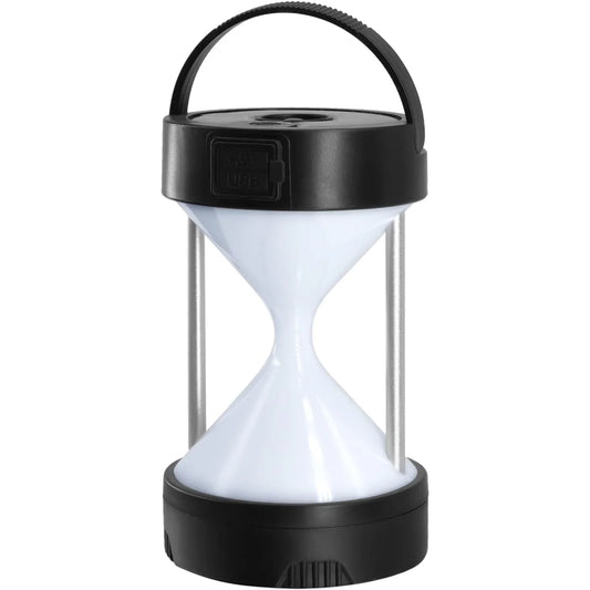 Rechargeable Solar Camping Lantern with USB & COB LED Flashlight