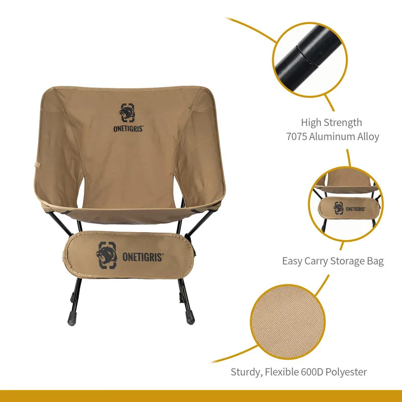 Portable Foldable Camping Chair for Outdoor & Indoor Use