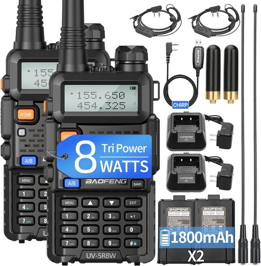 Dual Band Walkie Talkie Radio Set