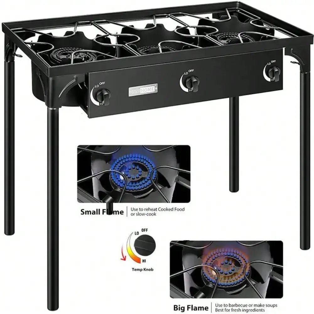 Professional Portable Propane Camping Stove with Regulator