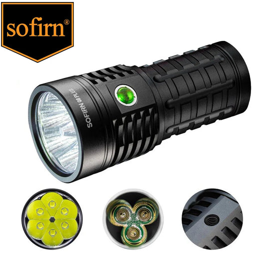 Super Powerful LED Flashlight 16000 Lumen Rechargeable