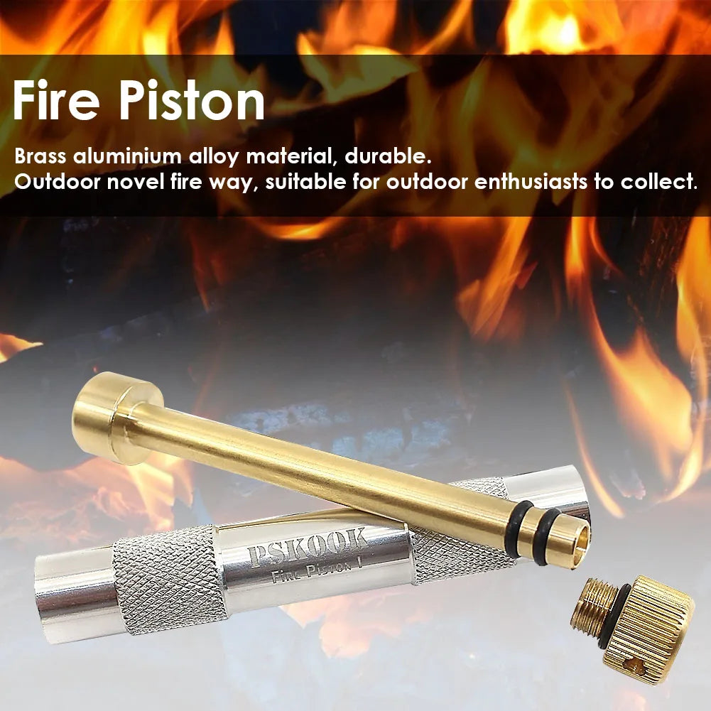 Portable Fire Piston Survival Tool