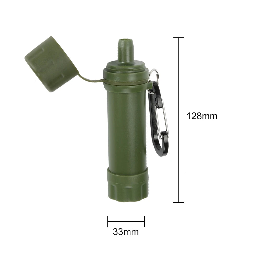 Portable Emergency Water Purifier Straw