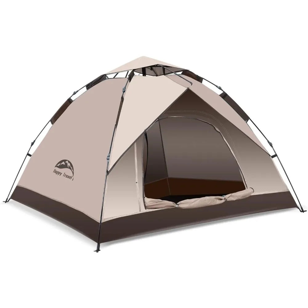 Instant Pop-Up Waterproof Camping Tent for 1-4 Persons