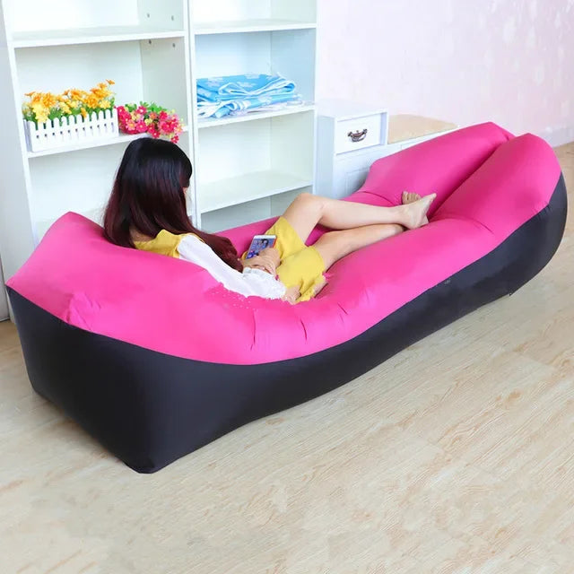 Waterproof Inflatable Lounge Chair Sofa for Camping & Beach