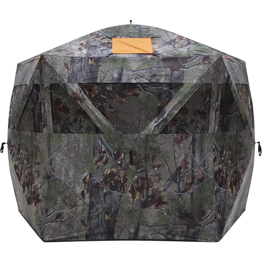 Barronett Feather Five 4 Person Portable Hunting Blind 72 x 84 x 84 Inches
