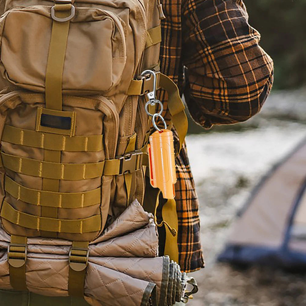 Multipurpose 20ml Pepper Spray Keychain Reusable Self Defense Outdoor Safety Tool