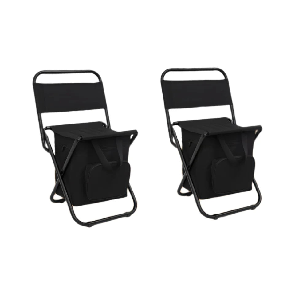 Fundango Lightweight Foldable Fishing and Camping Chair with Backrest