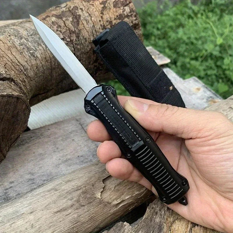 BM 3300 Mini Assisted Open Knife 440C Blade Zinc Alloy Handle Camping Outdoor Fishing Pocket Hiking EDC Survival Multitool Knife