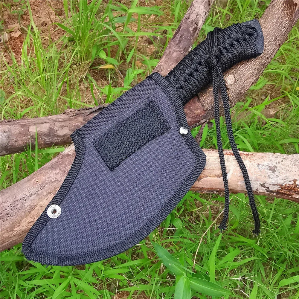 Compact Stainless Steel Tomahawk for Camping and Survival