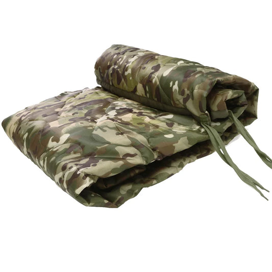 Military Poncho Liner Water-Resistant Quilted Blanket