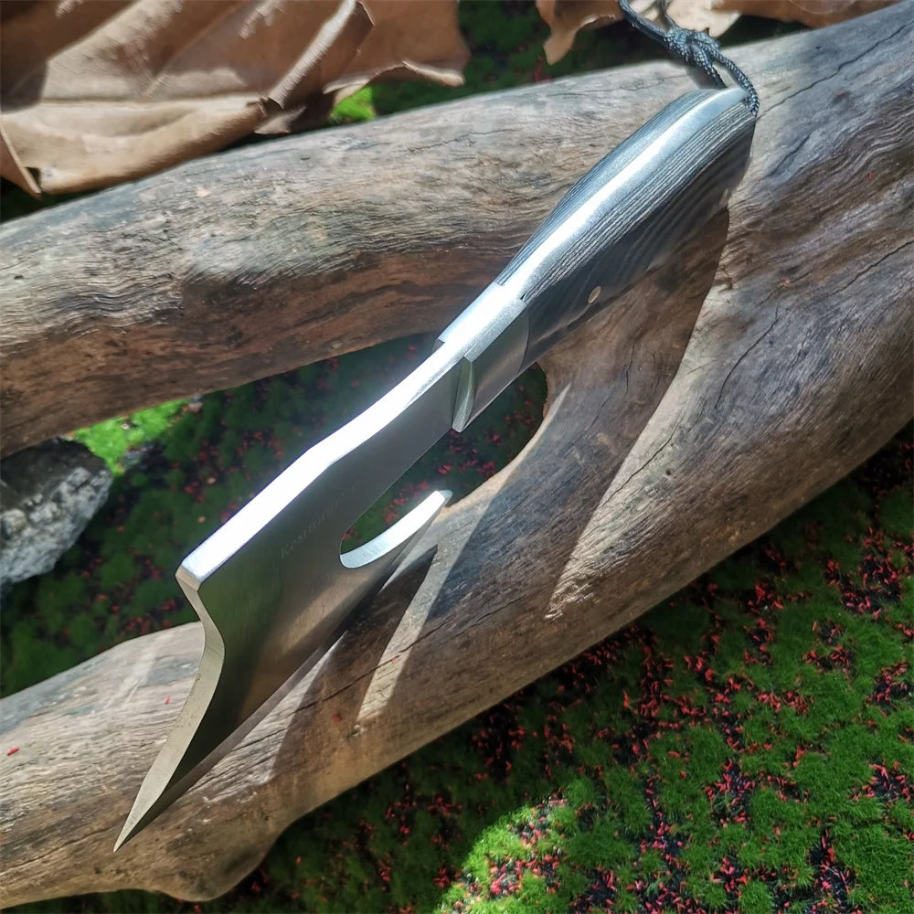 Wooden Handle Stainless Steel Survival Axe