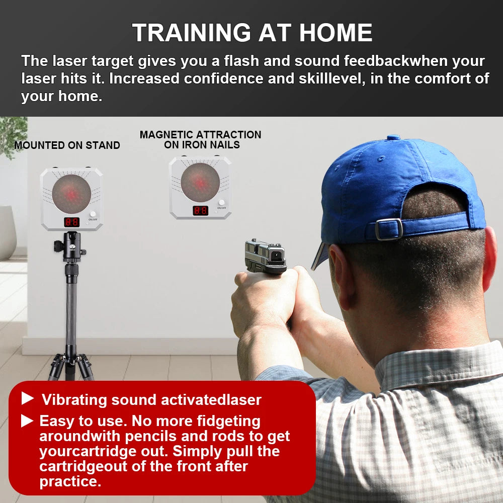 Infrared Electronic Scoring Laser Target with Sound Effects