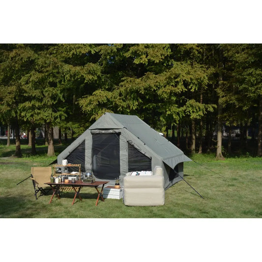Inflatable 4 Season Camping Tent with Stove Jack