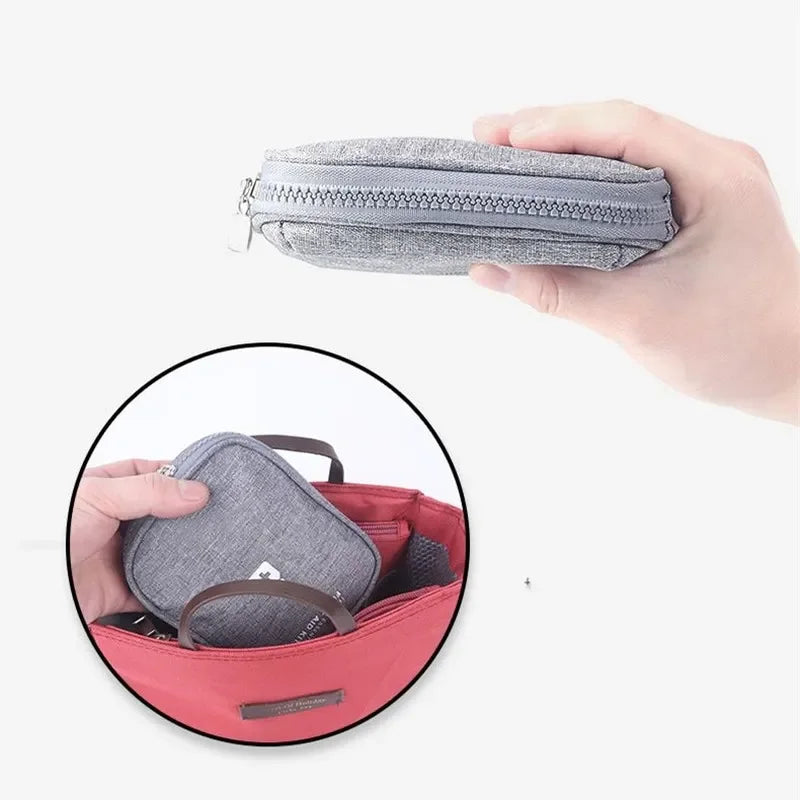 Mini Medicine Storage Bag Portable First Aid Medical Kit Travel Camping Emergency Survival Pill Case