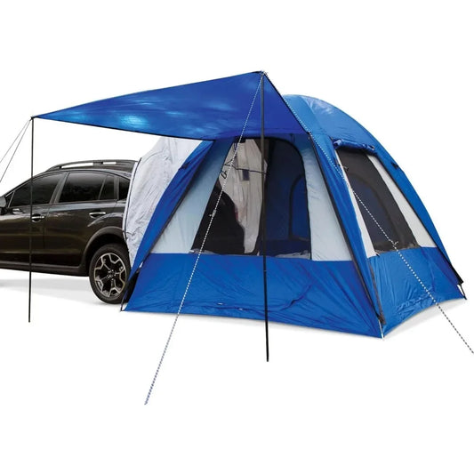 Waterproof Hatchback Tent with Awning for 4 People