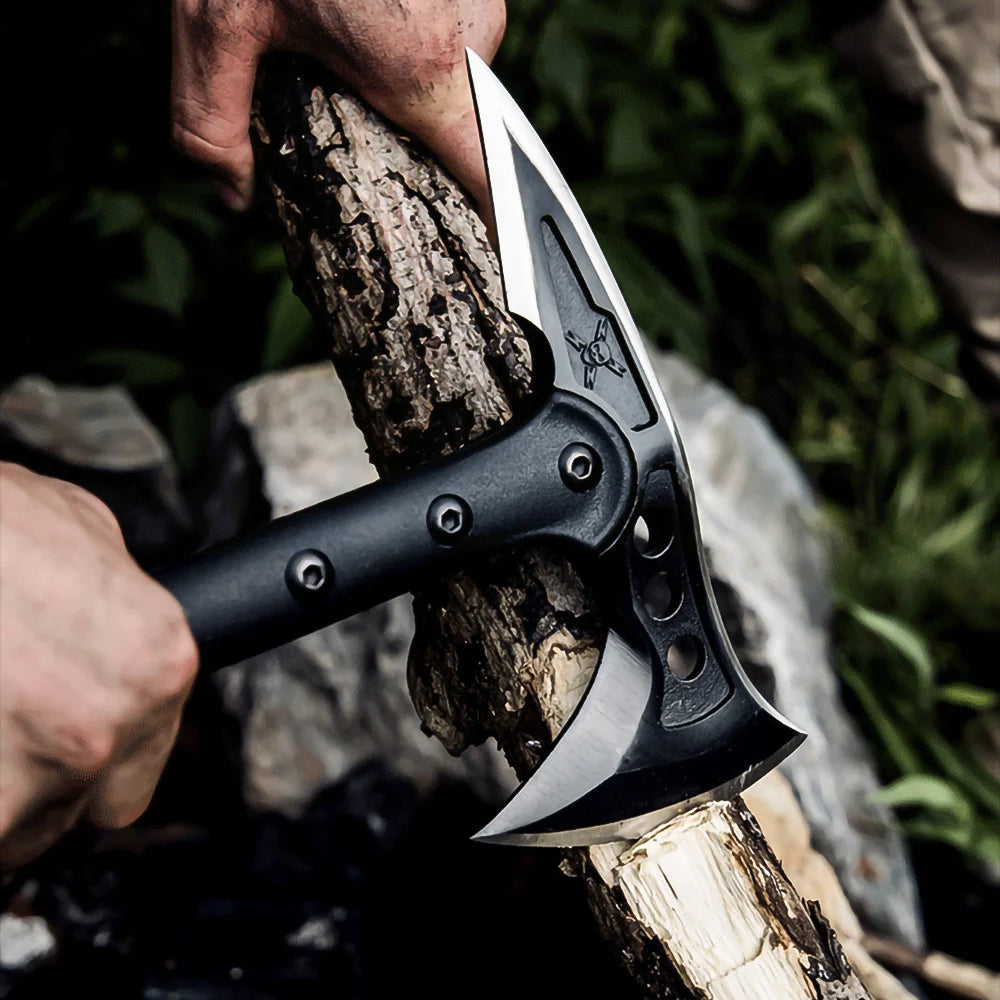 ABS Handle Outdoor Camping Survival Axe with Multi-Function Design