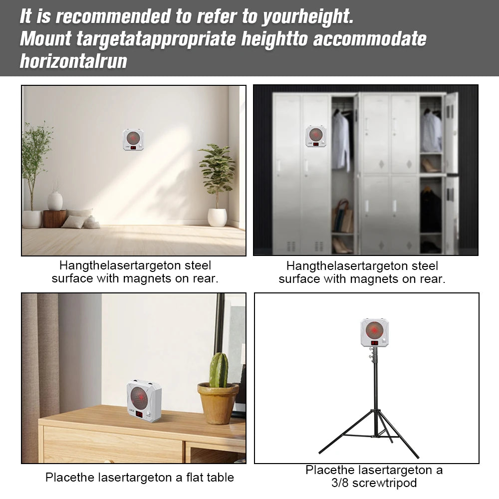 Infrared Electronic Scoring Laser Target with Sound Effects