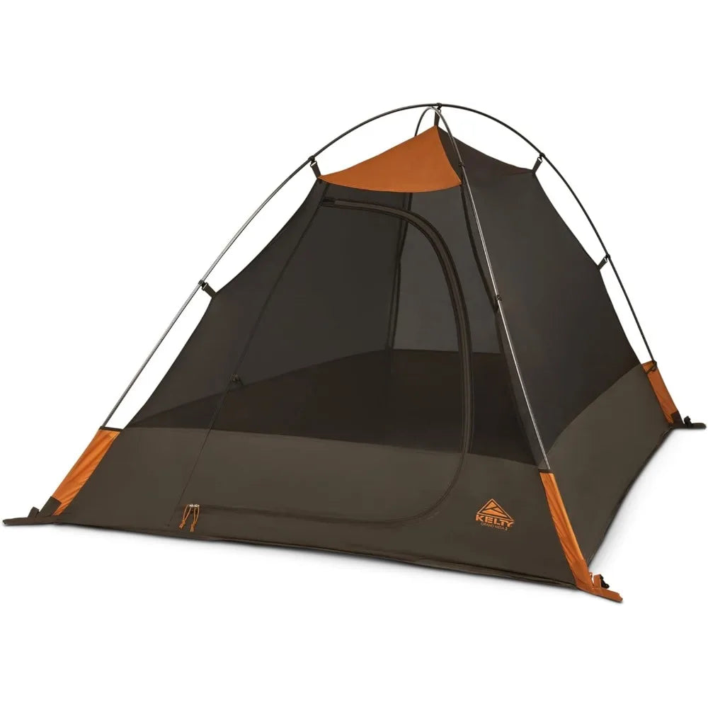 Large Terrace 2 or 4 Person Backpacking Tent with Vestibule 3 Season Aluminum Frame