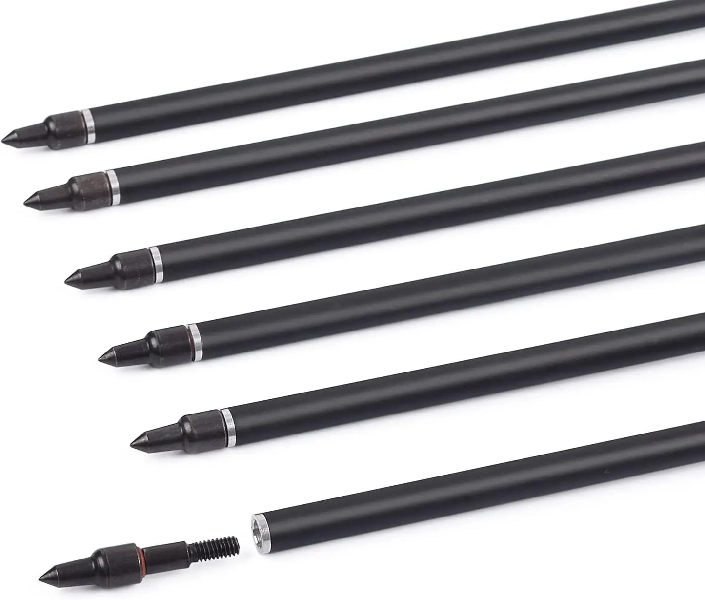 30 Inch Carbon Arrows for Compound and Recurve Bows Pack of 12