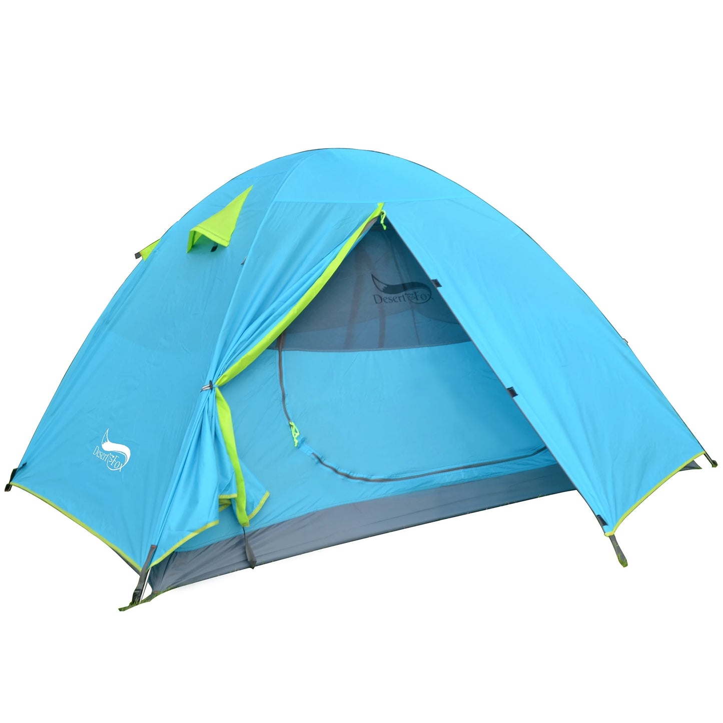 Desert Fox 1-Person Lightweight Hiking Tent for Camping, Biking, and Climbing