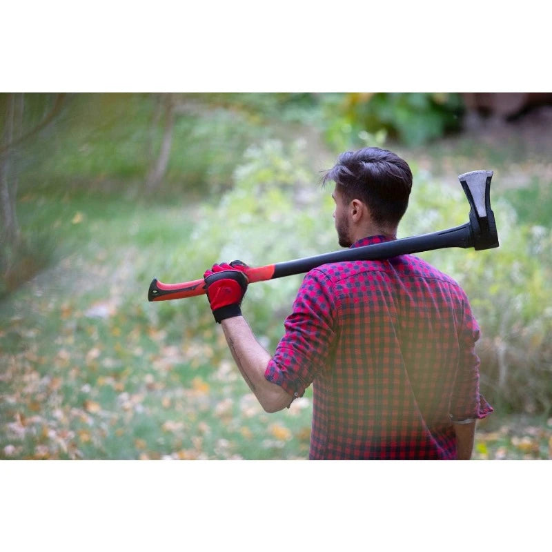 36 Inch Wood Splitting Axe with Fiberglass Handle