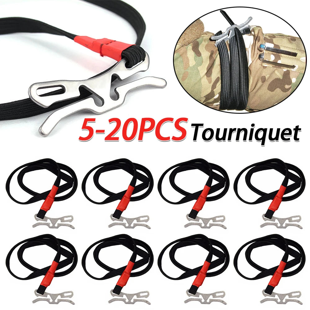 Elastic Tourniquet Strap First Aid Hemostasis Belt