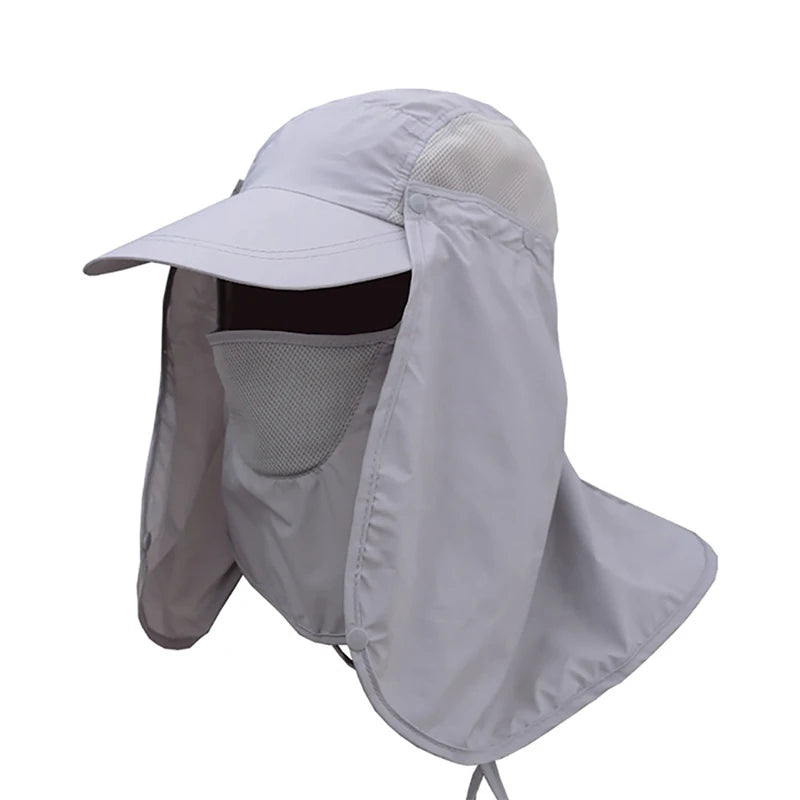 UV Protection Quick-Drying Sun Hat with Removable Flap