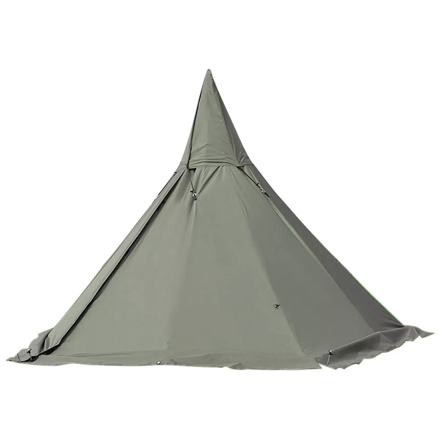 4 Season Waterproof Teepee Camping Tent with 2 Doors and Breathable Design