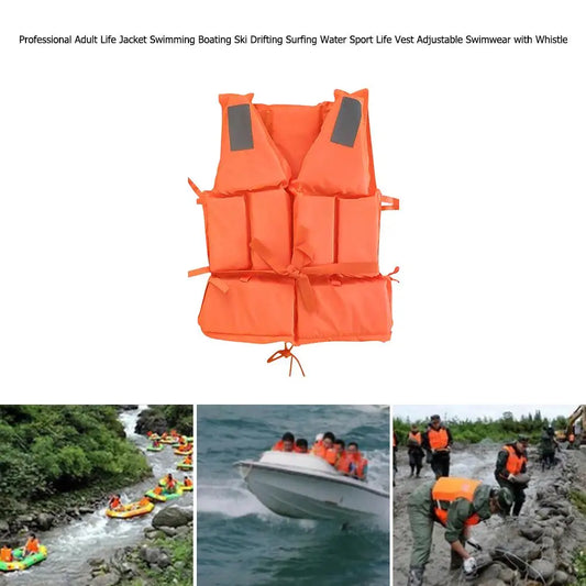 Adult Life Jacket Water Sports Safety Vest