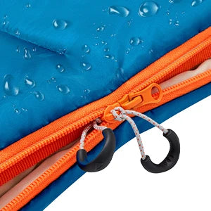 FUNDANGO 3-in-1 Double Sleeping Bag Waterproof Lightweight with 2 Pillows